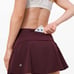 NWT - Lululemon Play Off the Pleats skirt Cassis 8