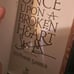 Goldsboro Once Upon a Broken Heart signed stenciled edges