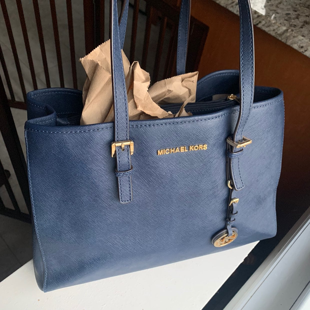 Michael Kors satchel tote