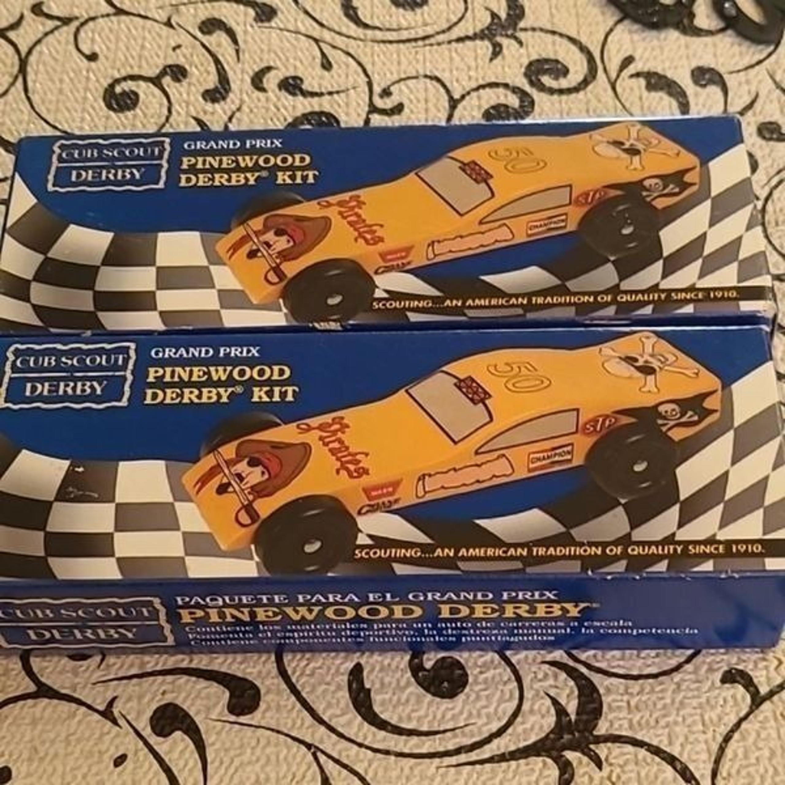 2 Cub Scout Derby Pinewood Derby Kits