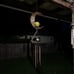 Moon Crackle Glass Ball Wind Chimes Christmas Wind Chime Solar Wind Chimes