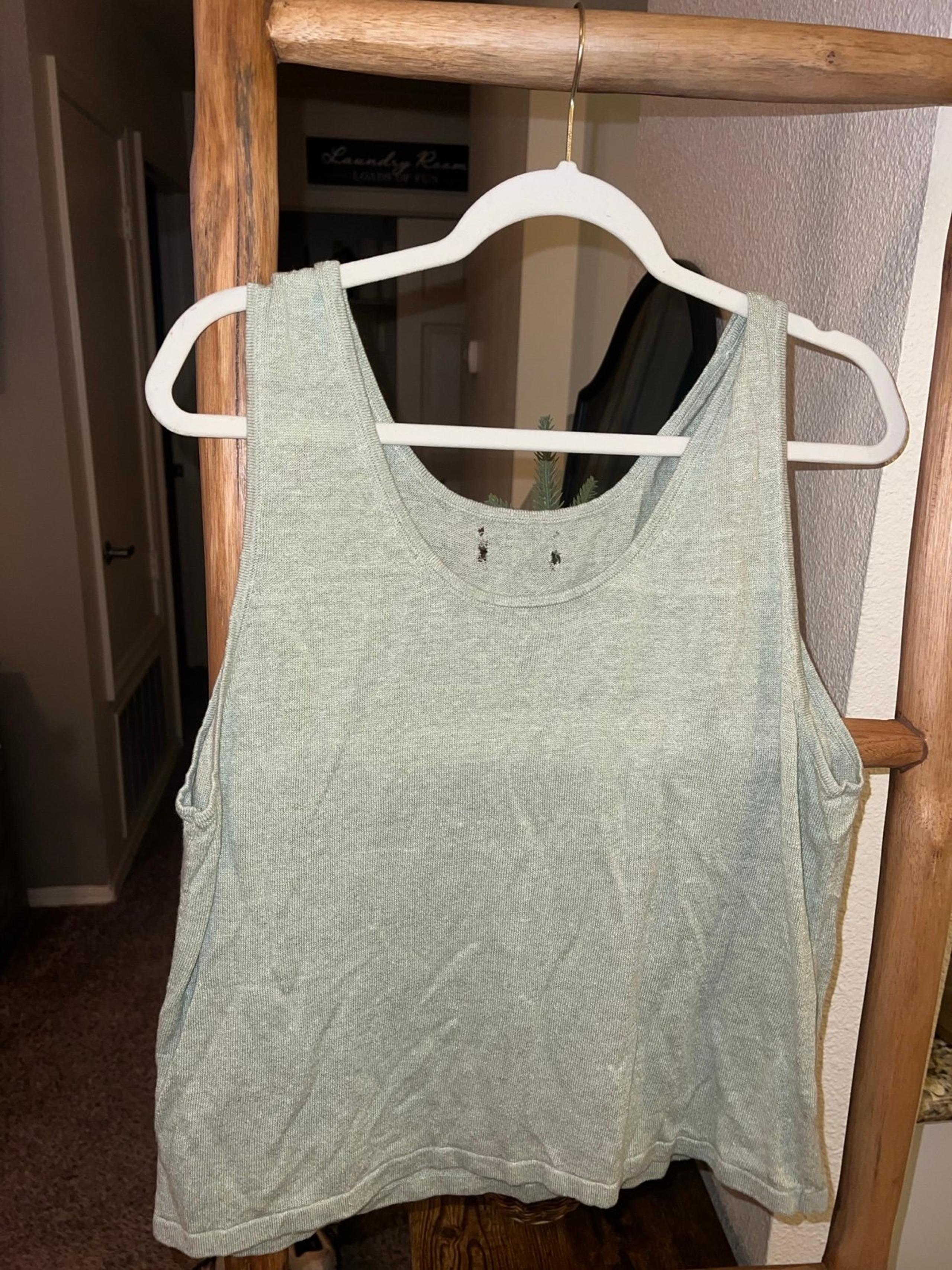 CROP TOP GREEN - Calvin Klein