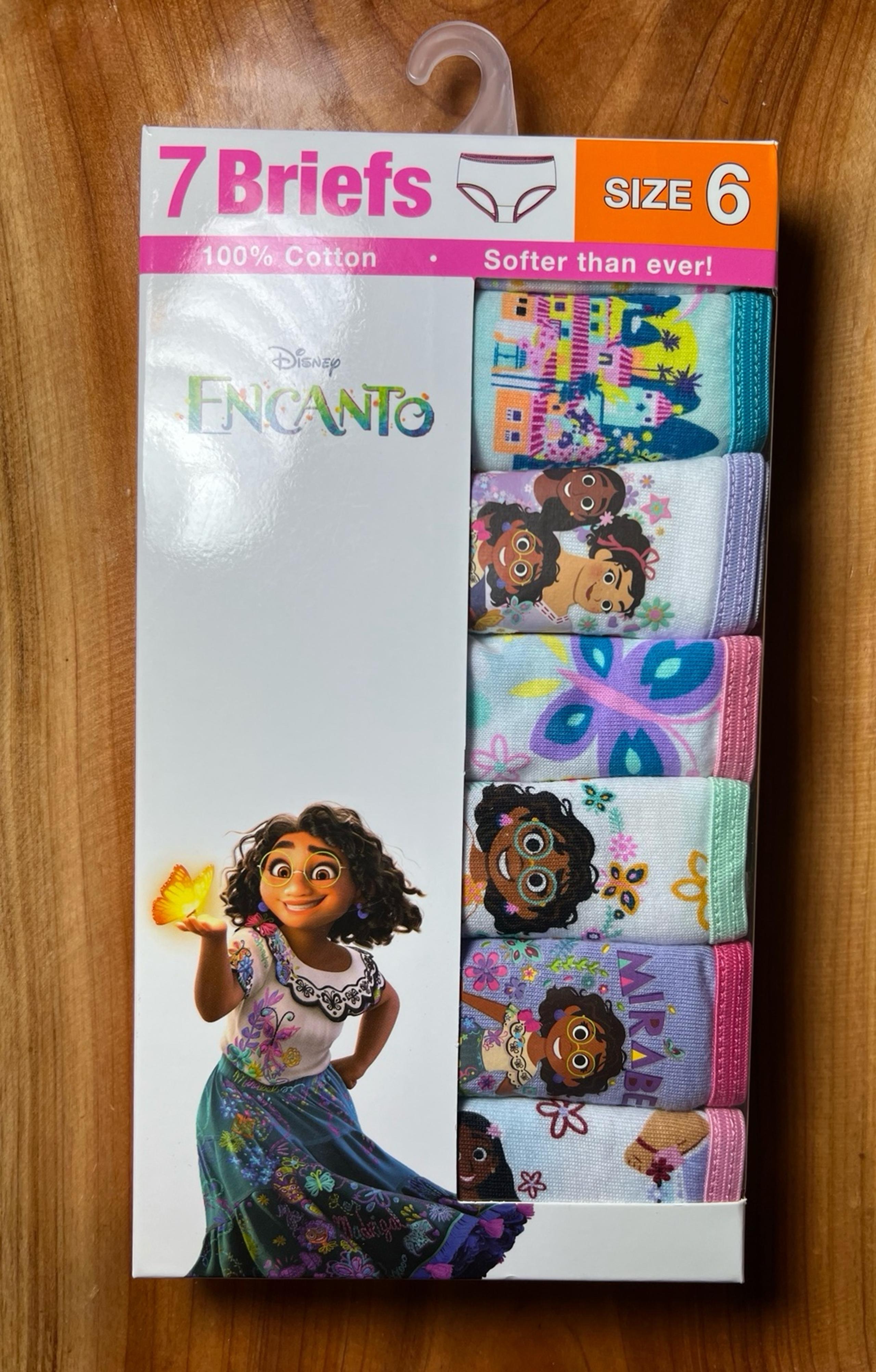 Disney Encanto girls size 6 briefs