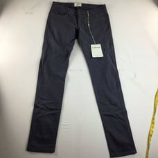 Jeckerson Womens Blue Chino Pant Coin Pockets Straight Leg Casual Size 29