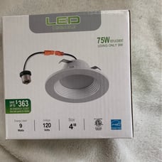 Led Dimmable 75W Replacement using only