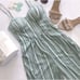 BAND OF GYPSIES URBAN OUTFITTERS | Green Jumpsuit Stripe Corset Bodice | Medium