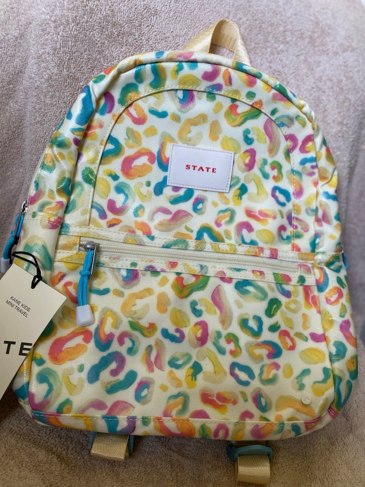 STATE Kane Mini Backpack - painterly animal