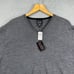 Jos. A. Bank Signature Merino Wool V-Neck Sweater Mens XL Charcoal Pullover NEW