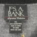 Jos. A. Bank Signature Merino Wool V-Neck Sweater Mens XL Charcoal Pullover NEW