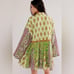 New SZ Small free people hazy baby dress green printed swing floral sweet mint