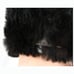 Vintage Annis Mink & Faux Fur Shawl Collar Cropped Swing Coat w Hanger McLeans