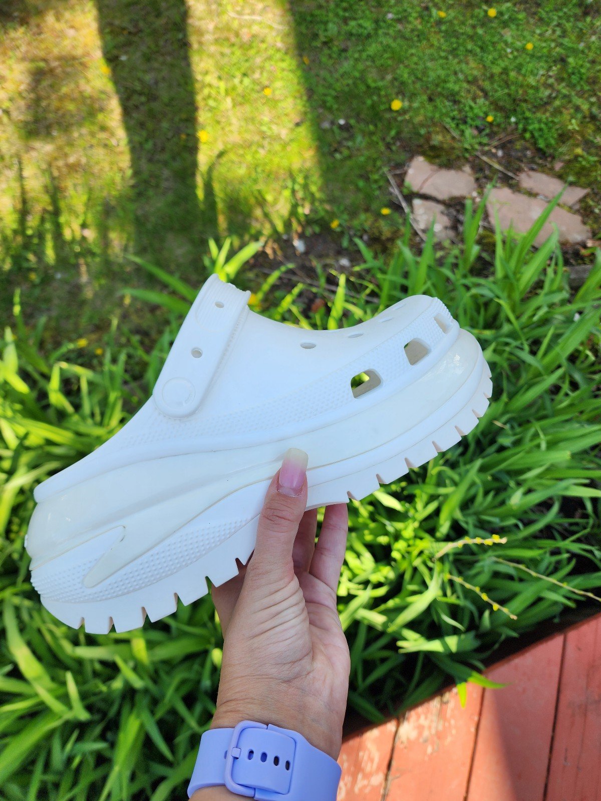 Size 10 Crocs Classic Mega Crush Platform Croslite Clogs