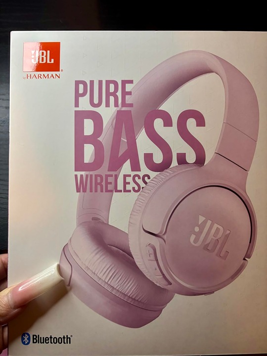 JBL Tune 510BT - Bluetooth headphones with up to 40 hours battery Foldable Rose