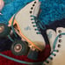Size 6 Candi GRL Carlin Green/Blue Roller Derby Skates from Urban Outfitters
