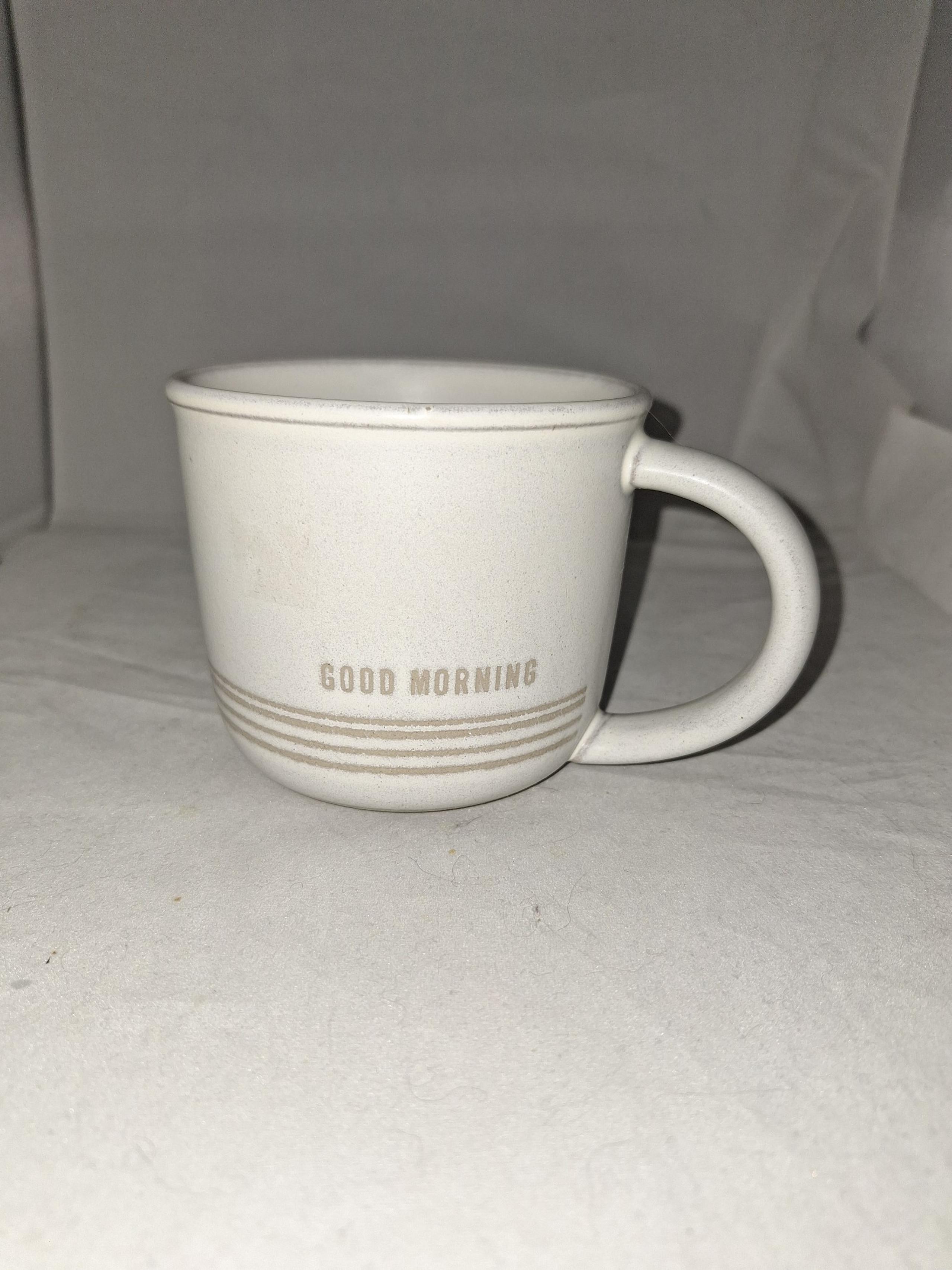 Hearth & Hand with Magnolia |Good Morning| Stoneware Coffee Mug