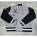 Nike Corduroy Varsity Jacket 1972 Letterman Black Grey Size XL FQ6159-012