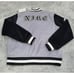 Nike Corduroy Varsity Jacket 1972 Letterman Black Grey Size XL FQ6159-012