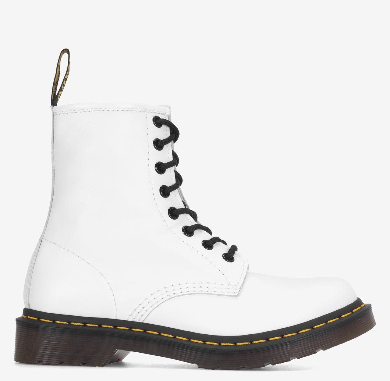 DR. MARTENS 1460 SOFTY T LEATHER LACE UP BOOT - WOMEN 7