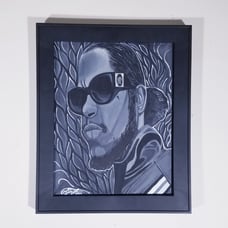 Ab-Soul Acrylic Painting