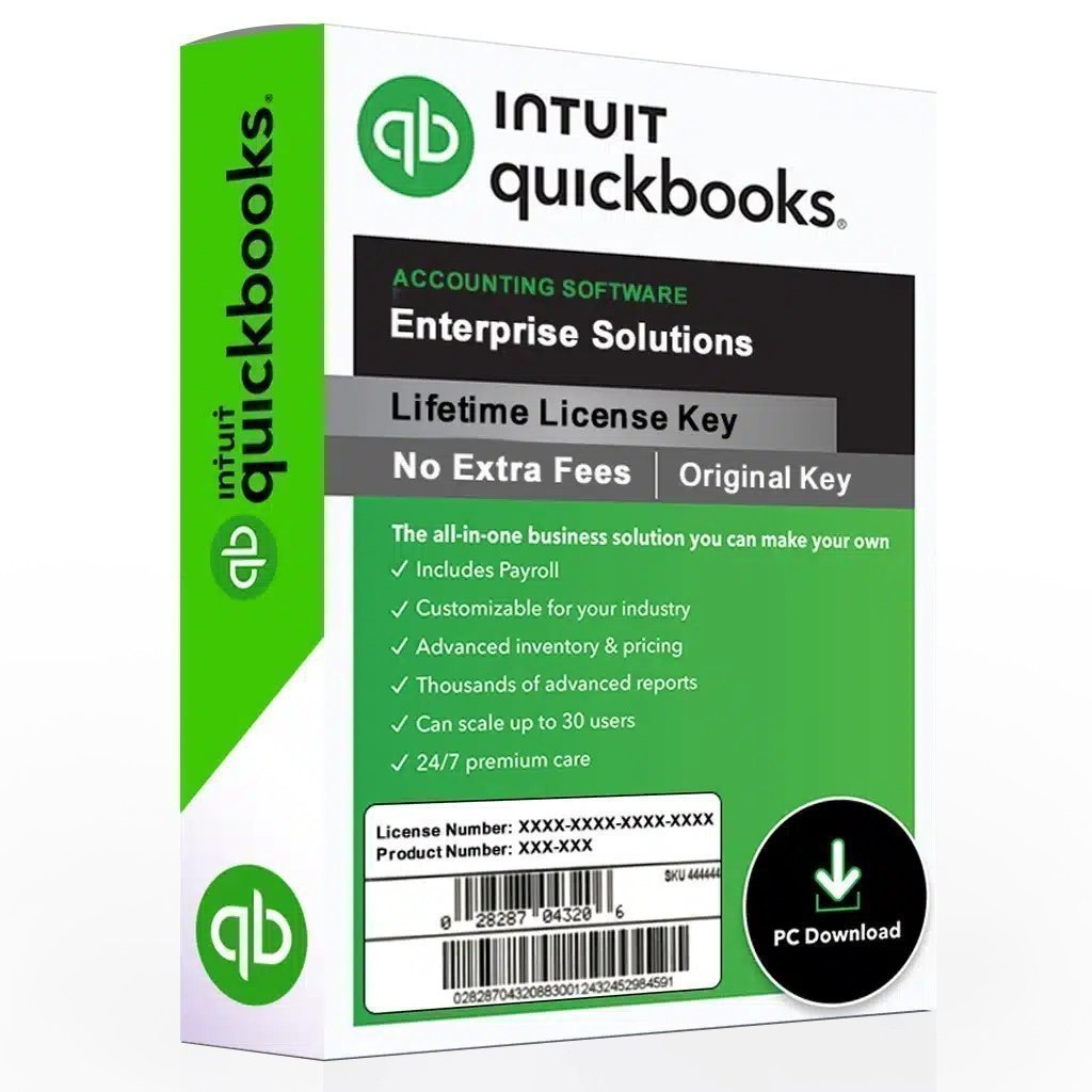 Intuit QuickBooks Enterprise 2024 Windows Pc With License Key, Official Website