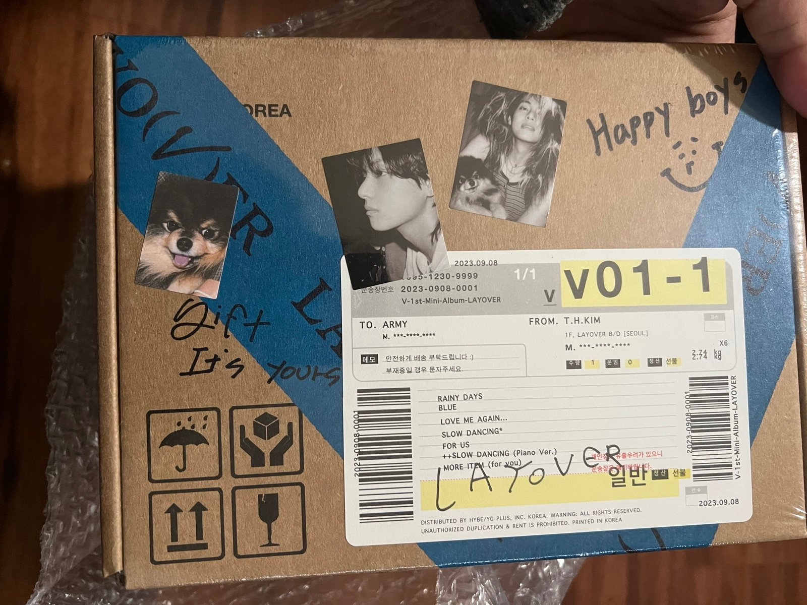 Layover Album Sealed