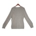 Banana Republic Taupe Extra Fine Merino Wool Ribbed Knit V-Neck Pullover Sweater