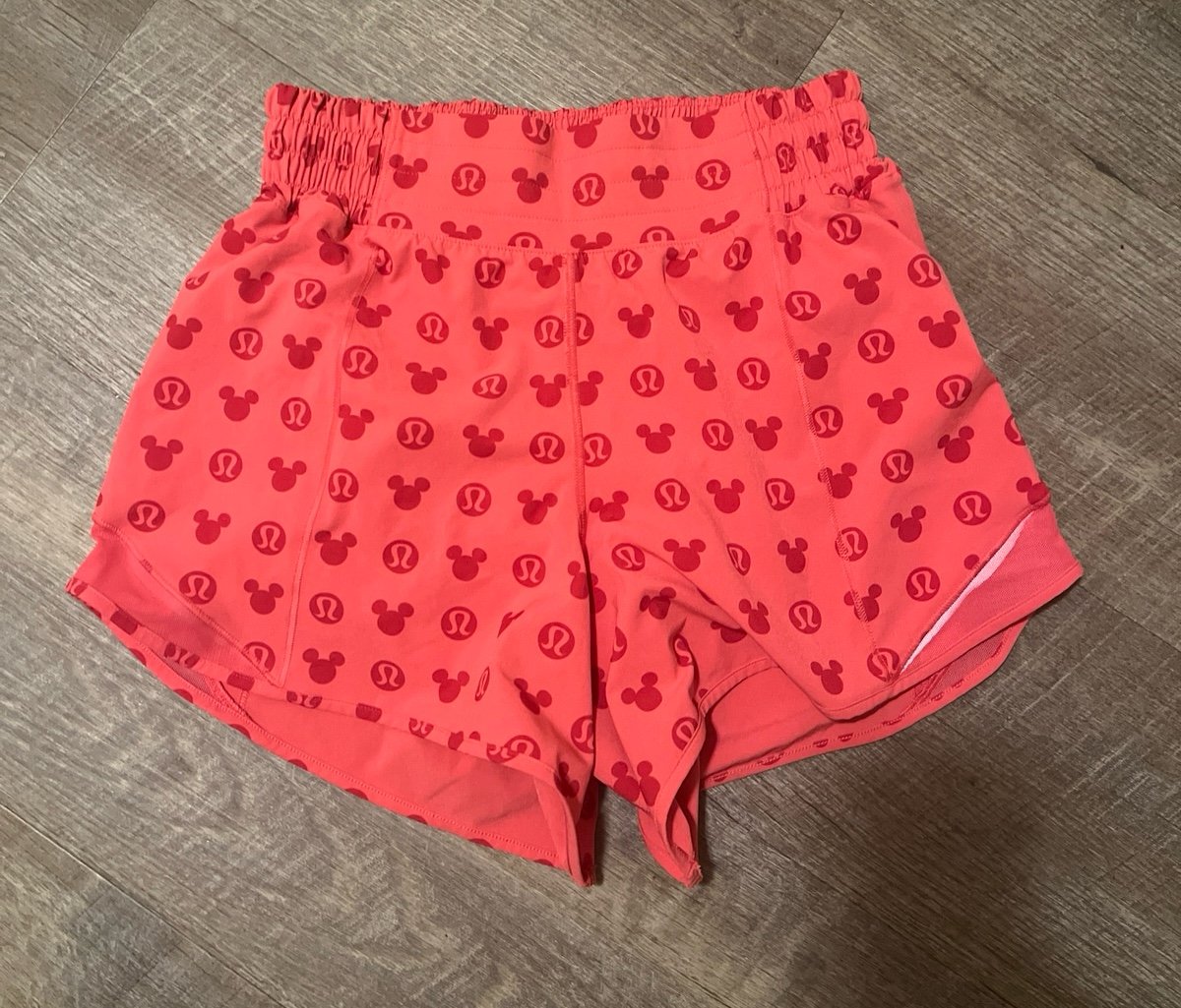 Lululemon Disney Hotty Hot Shorts