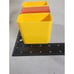 Vintage Orange Yellow Desk Caddy HOF Office Organizer Pencil Holder 1970s Sewing