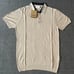 Small Size Nwt Burberry Men's Knit Polo T-Shirt