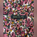 MARIE PHILIPPE pleated floral printed long sleeve blouse size 40 (L)