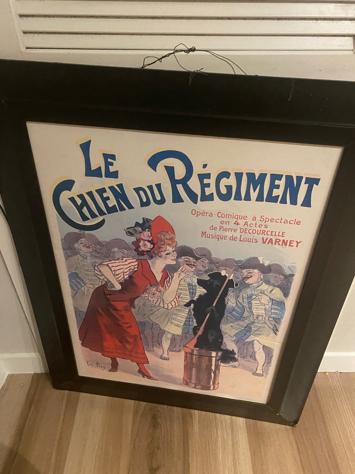 Vintage Art by Rene Pean 1895 Collectible