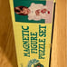 Vintage Cabbage Patch Kids Magnetic Figure Puzzle Set Of 3 Complete 1983 New