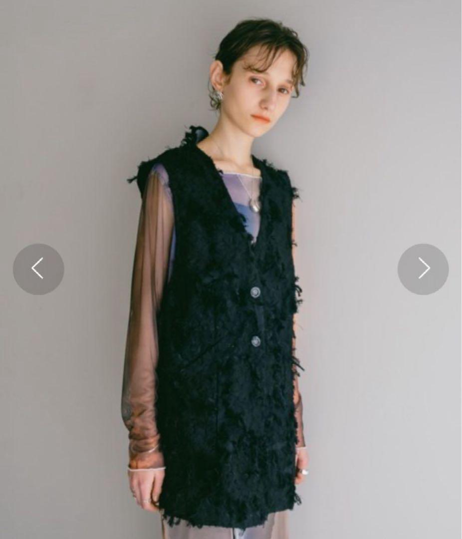 百貨店福袋 Cut Sahara Jacquard (マルテ) marte by Vest トップス