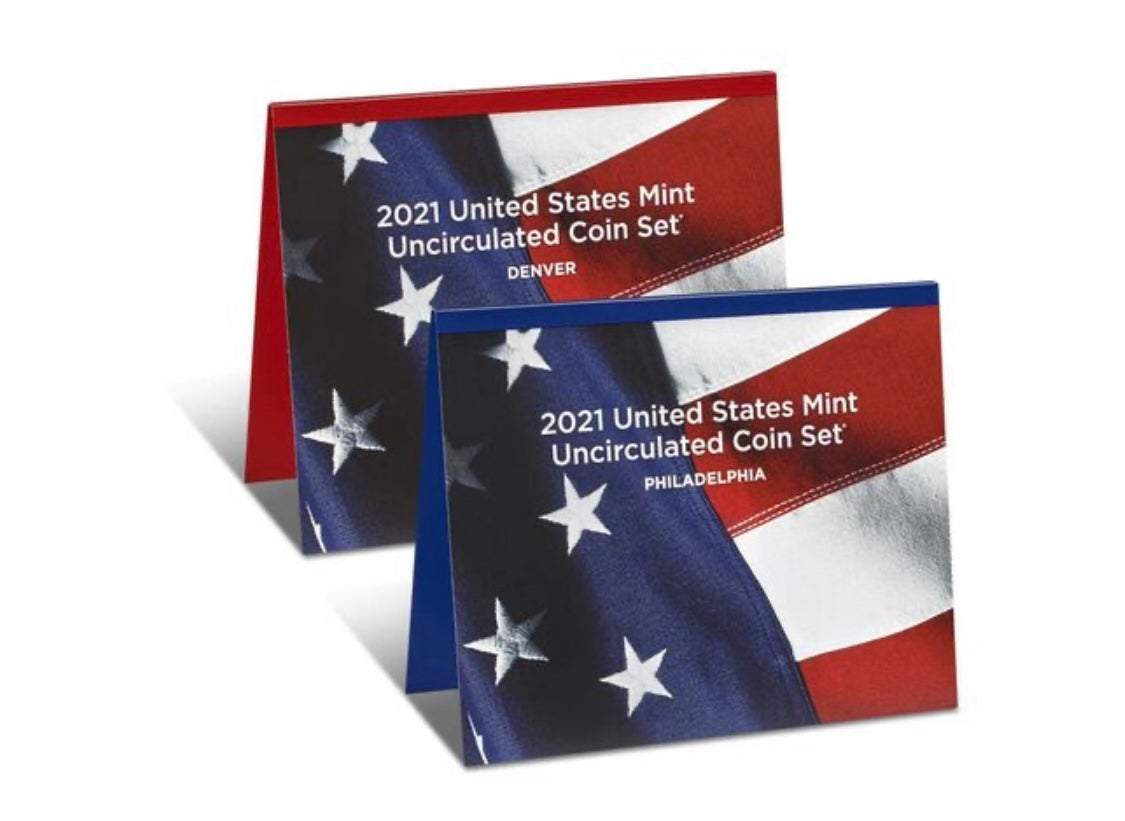 2021 Uncirculated Coin set from US Mint