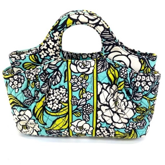 Vera Bradley Abby Island Blooms Satchel