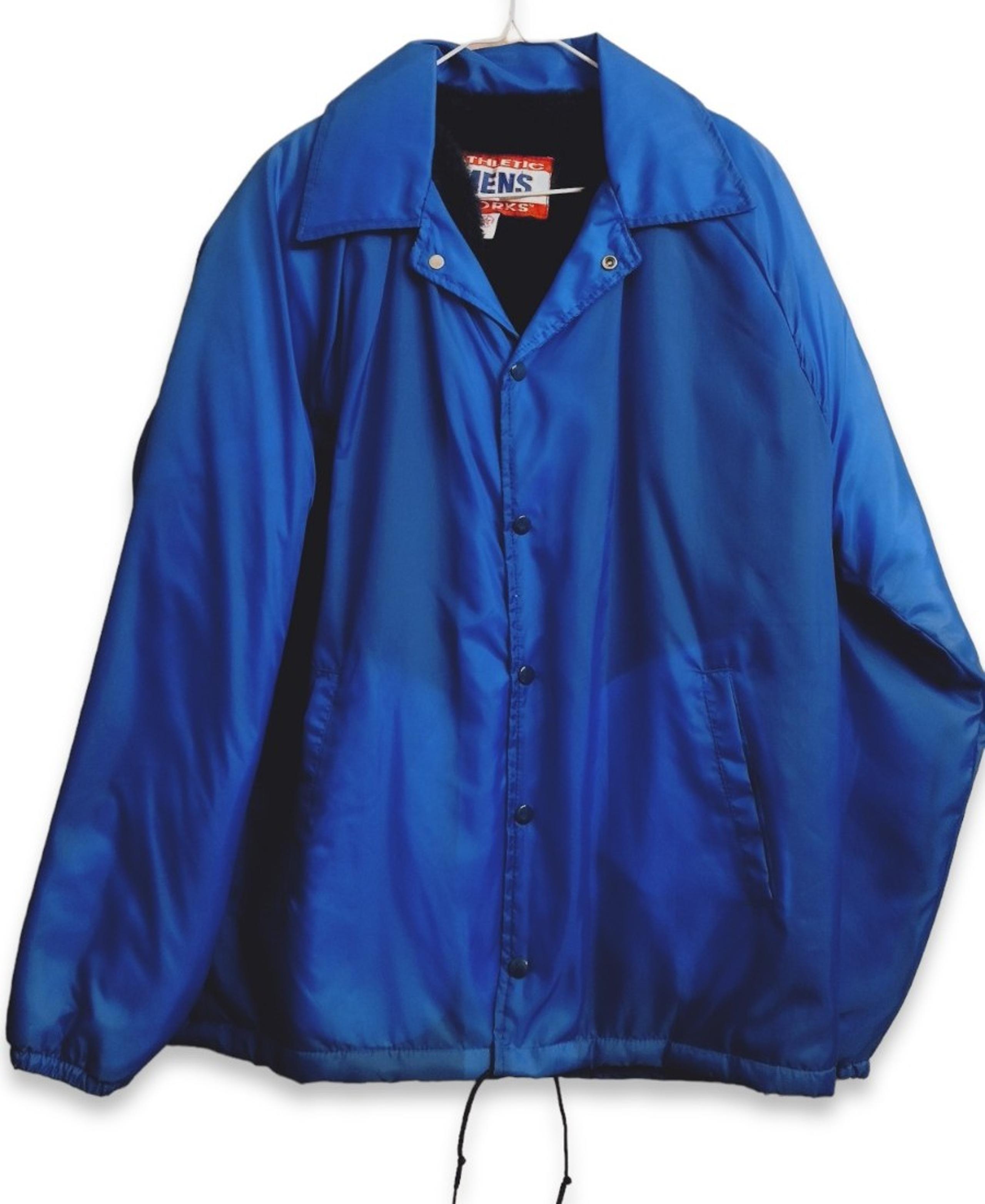 Vintage Athletic Works Mens Large Windbreaker Jacket