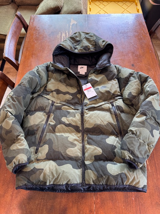 Nike Camo Puffer Jacket
