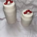 Rae Dunn RED HEART canister set