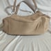 Jessica Simpson Tan Natural Large Handbag Chain accent