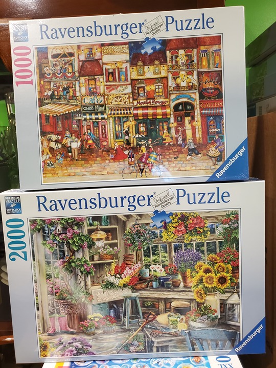 Ravensburger Gardener's Paradise 2000, Ravensburger Streets of France 1000