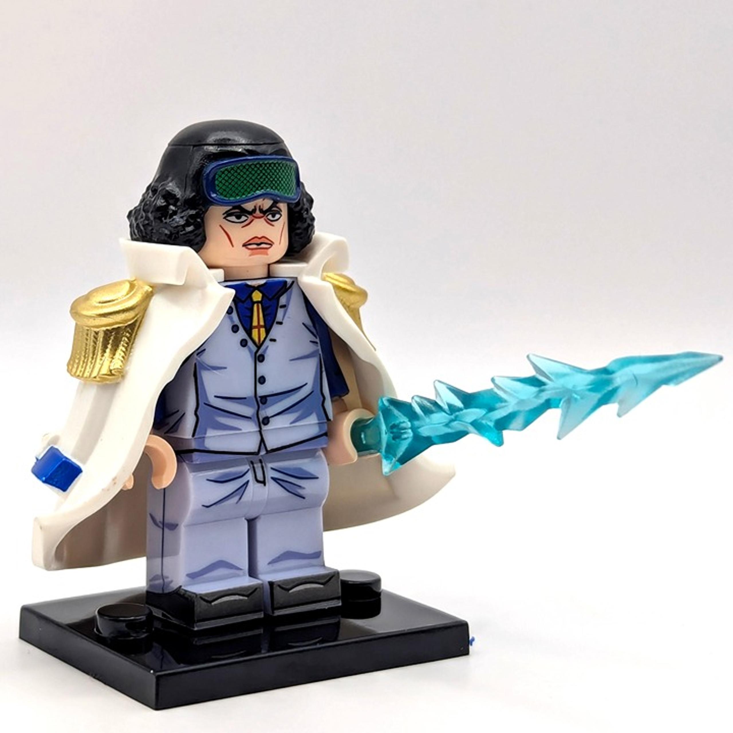 Kuzan Aokiji (One Piece) Custom Building Blocks Minifigures - Building Block