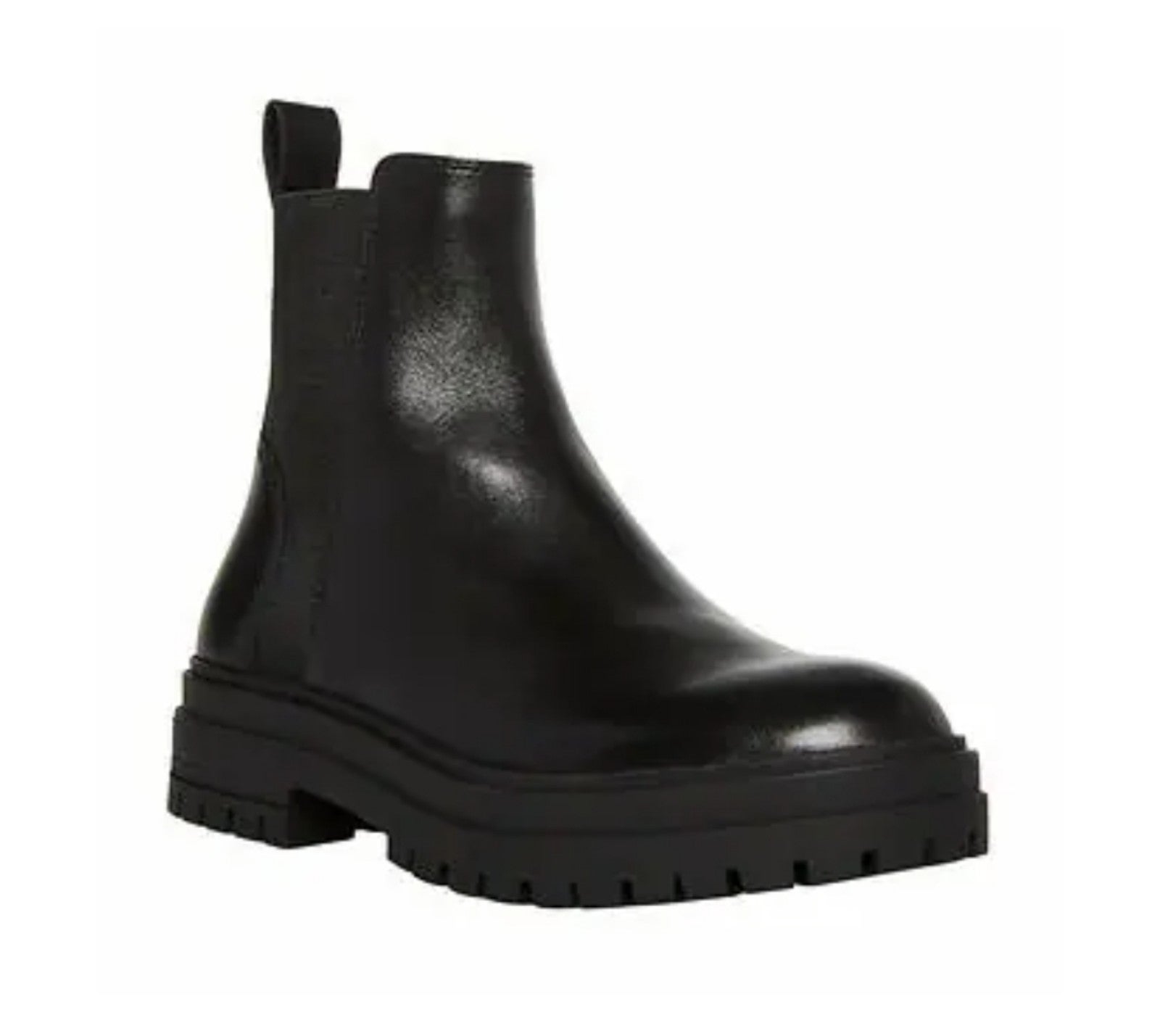 Steve madden ladies Leather Gore chelsea boots