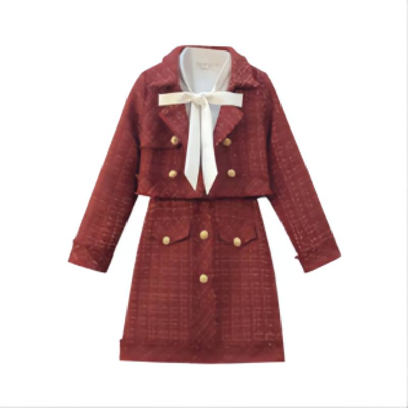 ❤ dress-design short coat and bottom skirt❤
