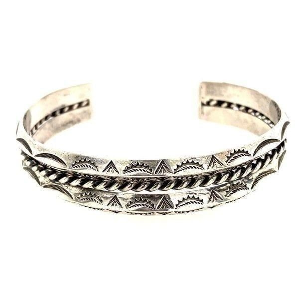 Native American Sterling Cuff