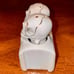 Vtg Nodders Skulls Salt & Pepper Shakers China Porcelain Souvenir Collectible