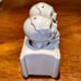 Vtg Nodders Skulls Salt & Pepper Shakers China Porcelain Souvenir Collectible