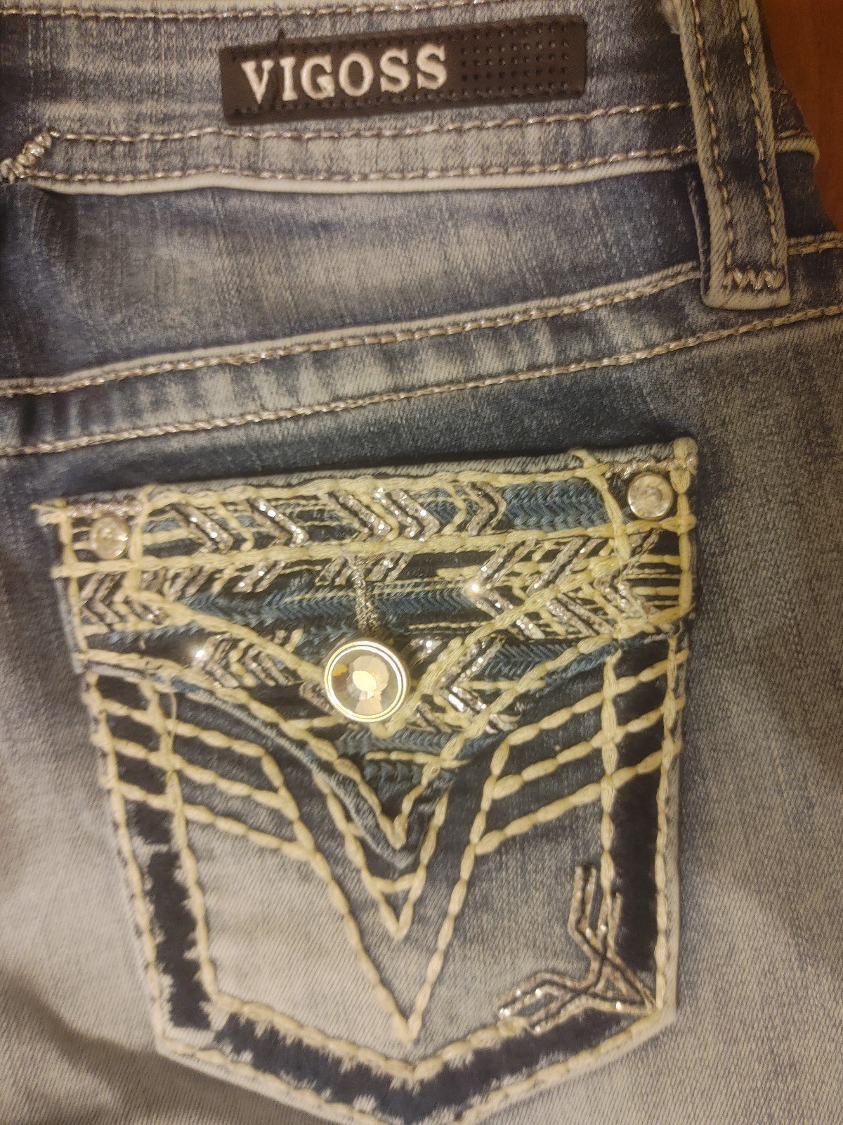 NWT Ladies Vigoss Jeans Size 1/2