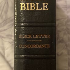 Scofield study system Bible