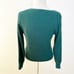 superdown Revolve Ribbed V-Neck Emerald Green Raquel Sweater | XS