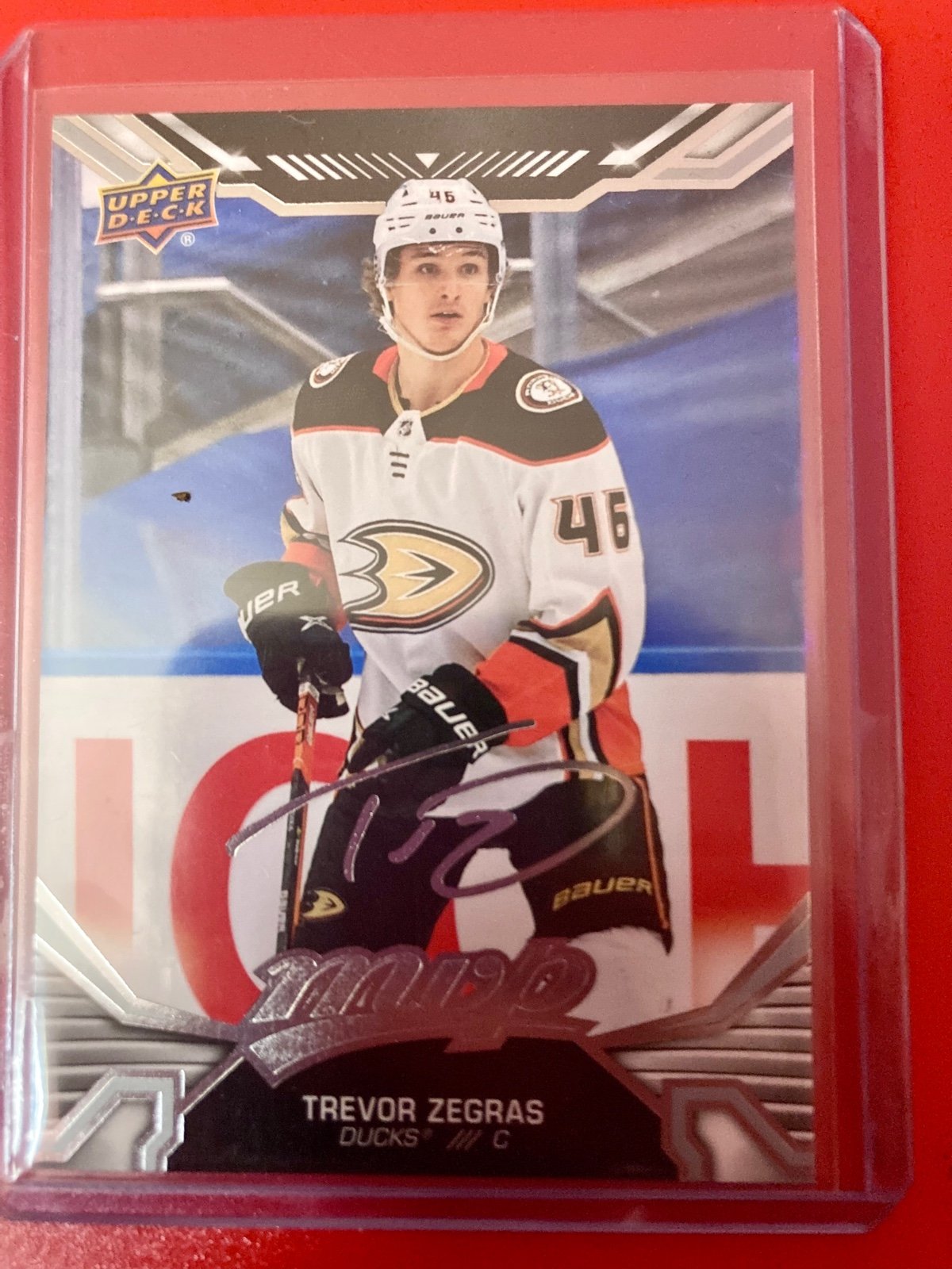 Trevor Zegras #199 Upper Deck MVP